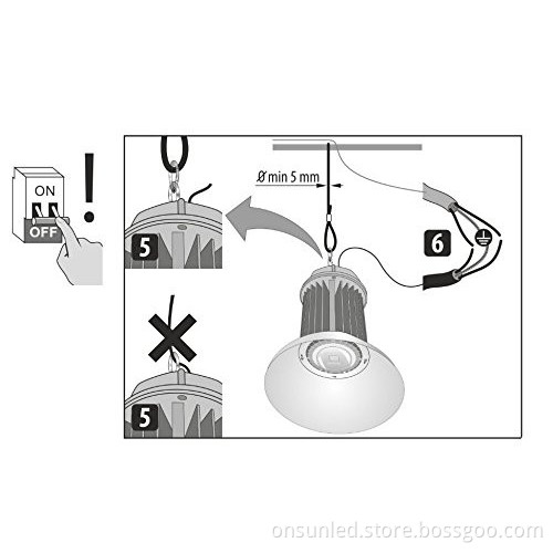 Friendly environmentally LED high bay light 100w 120w 150w 200w led ufo high bay light